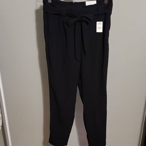 NWT High Waisted Paperbag Ankle Pants